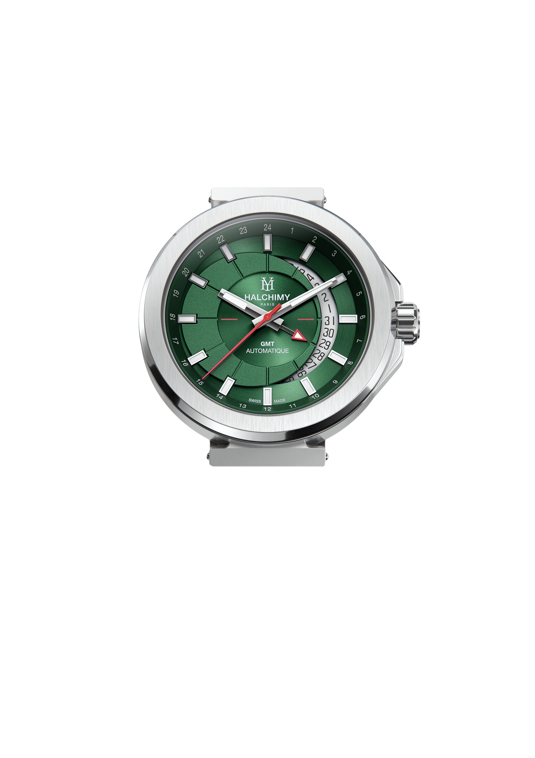 halchimy intuition gmt green alpin eclate