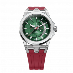 Intuition green dial - Ruby Rubber